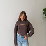 Coord.Set Evelin 5301- MARRONE
