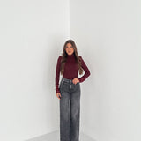 Jeans Noémie 5656- GRIGIO
