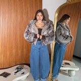 Pelliccia Graçe 68366-GRIGIO