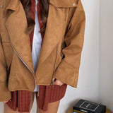 Giubbino Satiné 11709-CAMEL