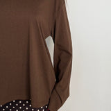 Maglia Lola 11222-MARRONE