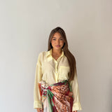 Camicia Nora 25135 - GIALLO