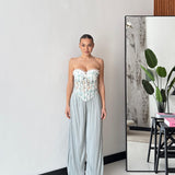 Pantalone Lara 3143 - GHIACCIO