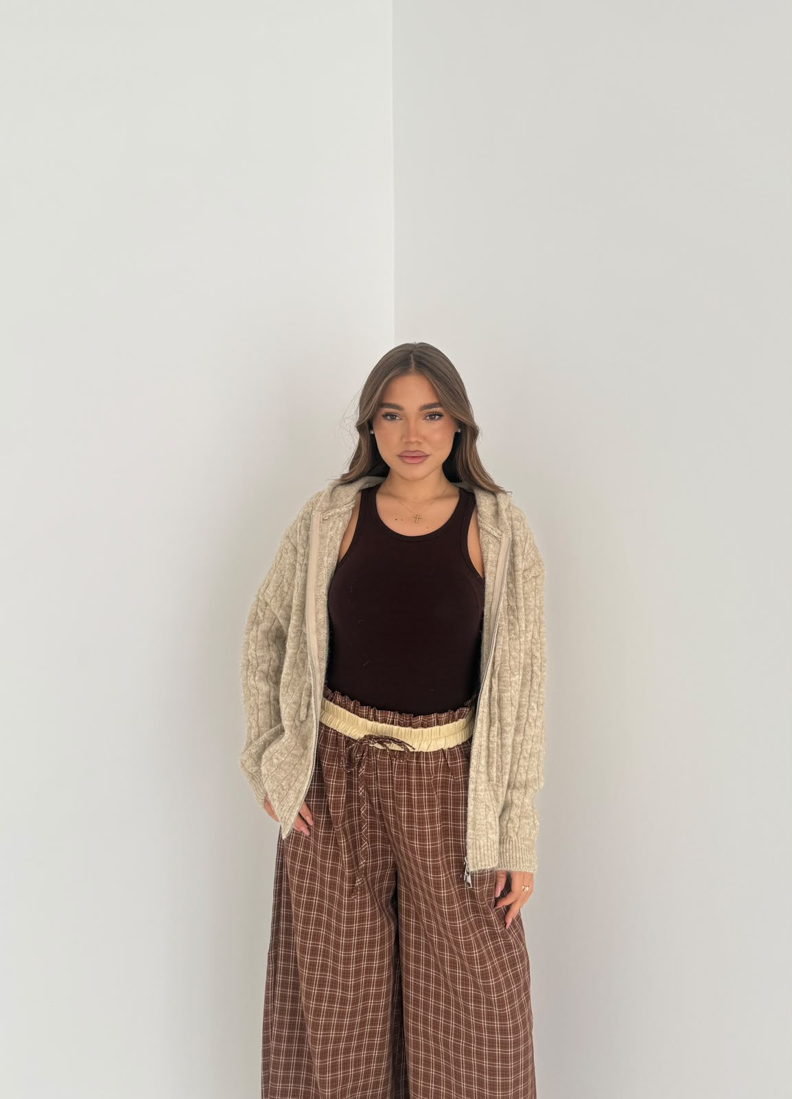 Canotta Esme 3798 - MARRONE