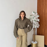 Camicia Flora 2.0 - VERDE MILITARE