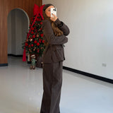 Giacca Robyn 2688-MARRONE