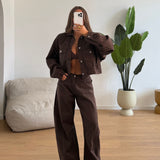 Pantalone Grace 5050 - MARRONE