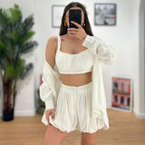 Coordinato Afrodite 189-BIANCO