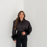 Camicia Medea JUST WEST 163-CA - NERO
