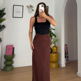 Gonna Lenah 3113-MARRONE