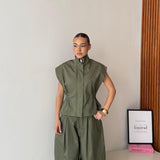 Coordinato Michelle 005 JUSTWEST - VERDE MILITARE