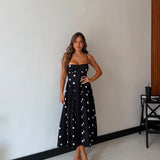Abito Dayane 600588 - POIS NERO