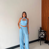 Coordinato Junk 9308- CELESTE