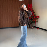 Giubbino Morgan 1077 - MARRONE