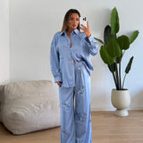 Coordinato Nadia 8980-CELESTE