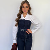 Coordinato Brenda 2506-DENIM SCURO