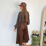 Pantalone Folys 45048-MARRONE