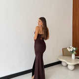 Abito Anya 6310 MARRONE