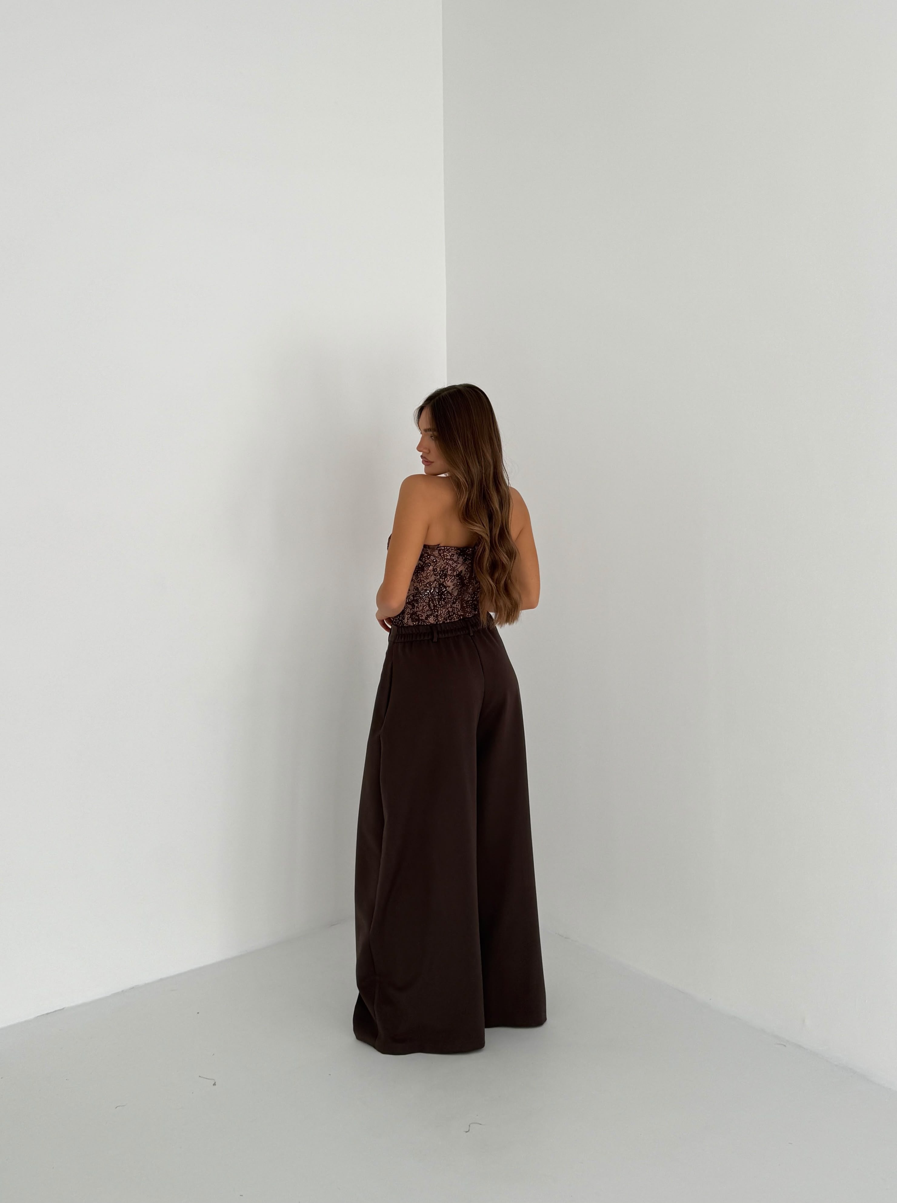Corpetto Clarissa 7238 - MARRONE