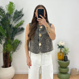 Gilet Elorah 070 - Leopardato