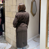 Cappotto Griselle 8887-MARRONE