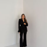 Coordinato Elajia 7298 - NERO