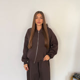 Coordinato Karyn 12601-MARRONE