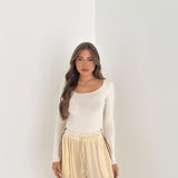 Maglia ultralight Larkin 9525- CREMA