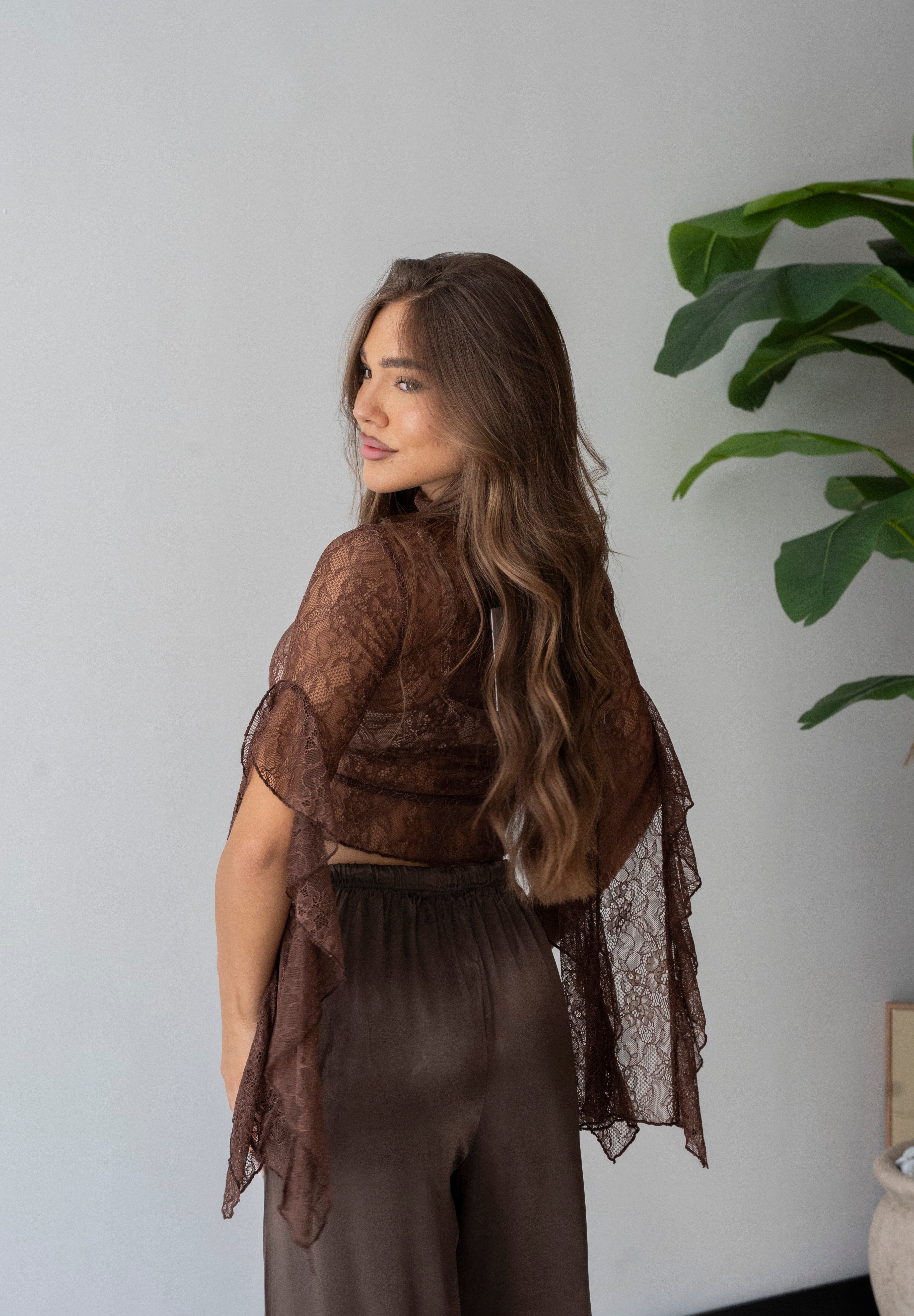 Blusa Anika 139-M - MARRONE