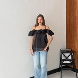 Top Clarisse 61262 - NERO