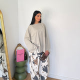 Maxi maglia Lolly 45252/2643-GRIGIO