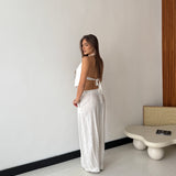 Pantalone Cara 12664 - BIANCO