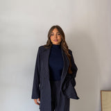 Coordinato Gessato Elodie 11190- BLU