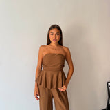 Coordinato Azura 5920 - MARRONE