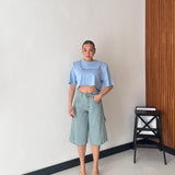 Shirt Holly JUSTWEST 1906-1 - AZZURRO