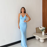 Abito Amaya 27635 - CELESTE