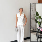 Coordinato Yasmine P1677 - BIANCO