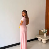Abito Corean 6048- ROSA