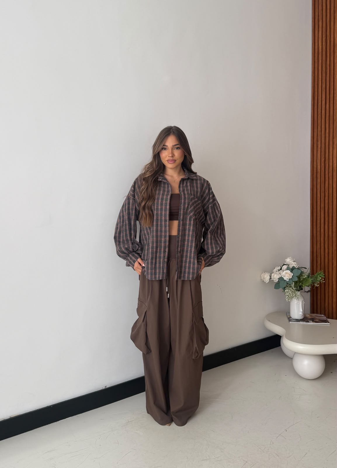 Camicia Priscilla 24616- GRIGIO