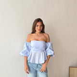Top Jules 6993 - AZZURRO
