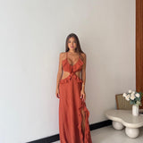 Abito Taryana 58139- RAME