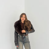 Giubbino Skye 6650- MARRONE