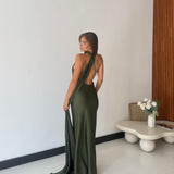 Abito Clarissa 60502- VERDE MILITARE