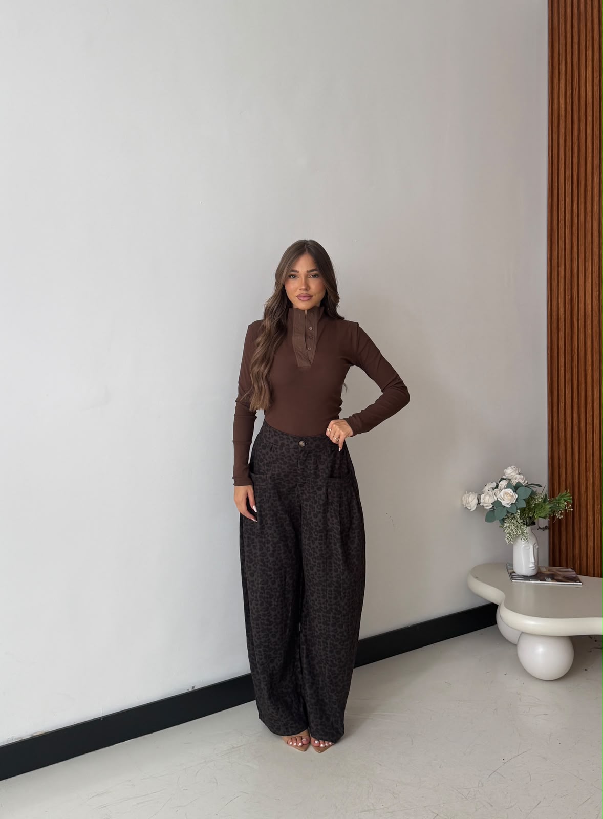 Pantalone Jaguar 17321- MARRONE