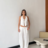 Pantalone Cara 12664 - BIANCO