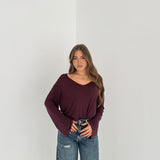 Maglia Matilda ultralight JUSTWEST 183-MA- WINE