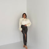Gonna Helena 67072 - MARRONE SCURO