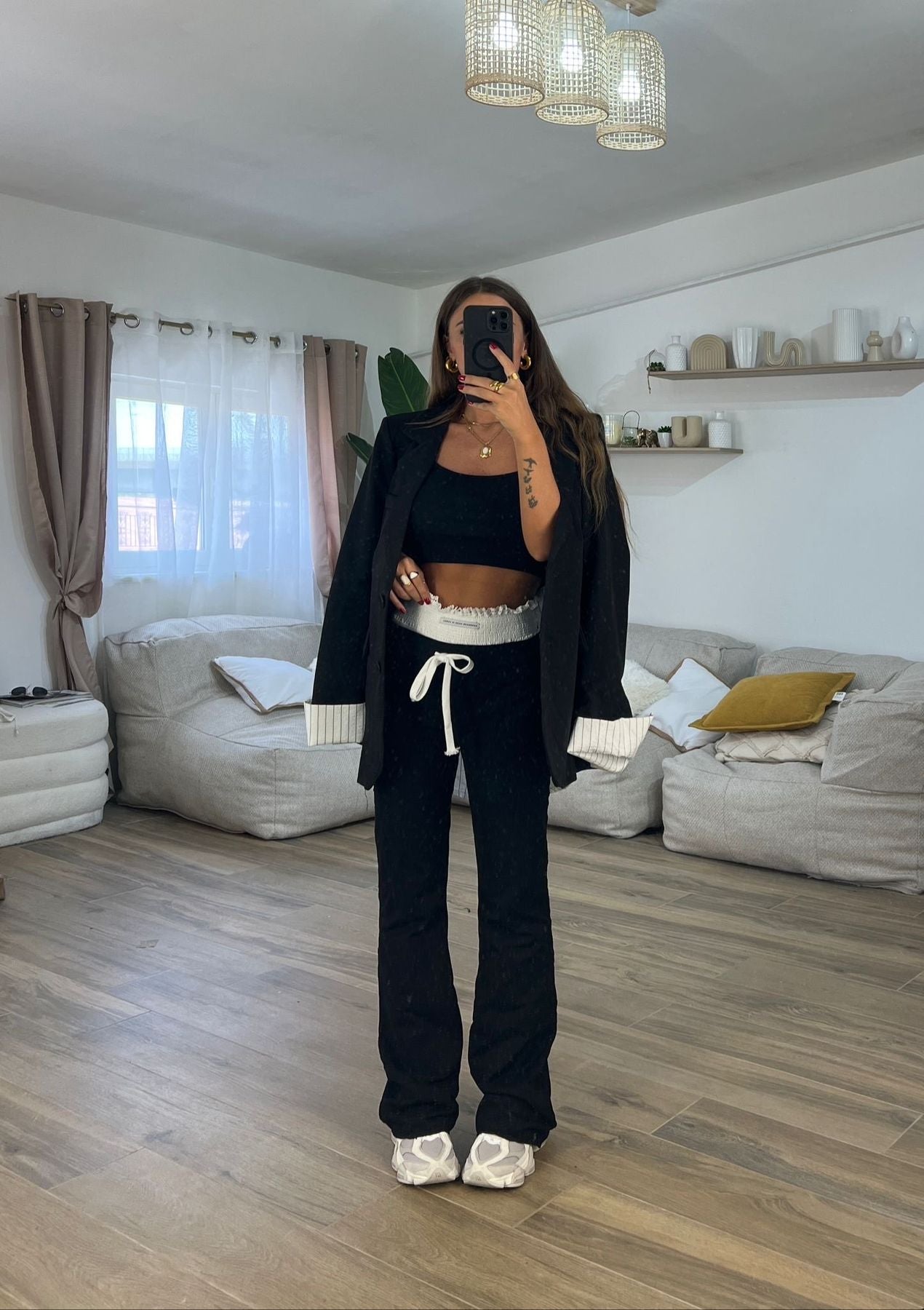 25992 Pantatuta Honey (nero) - Frida Shop