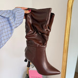 Stivale Rocxi 413-5-MARRONE