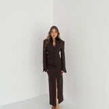 Coordinato Freya MY87350- MARRONE